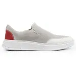 Ferracini Tenis Casual FER 9906-678D Light Gray Couro -2-