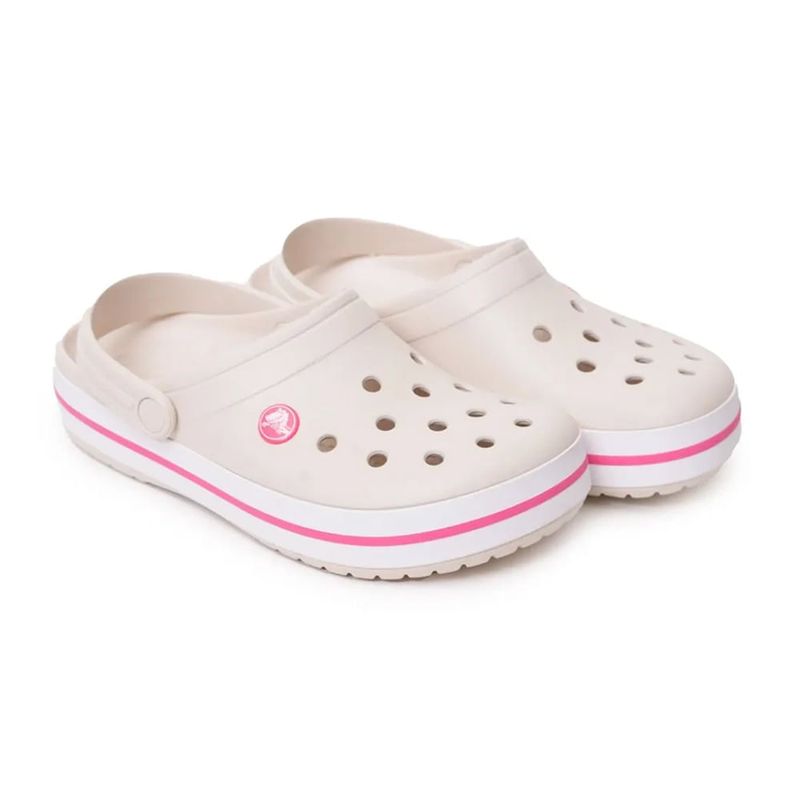 Babuche-Crocs-Crocband-Feminina-Bege