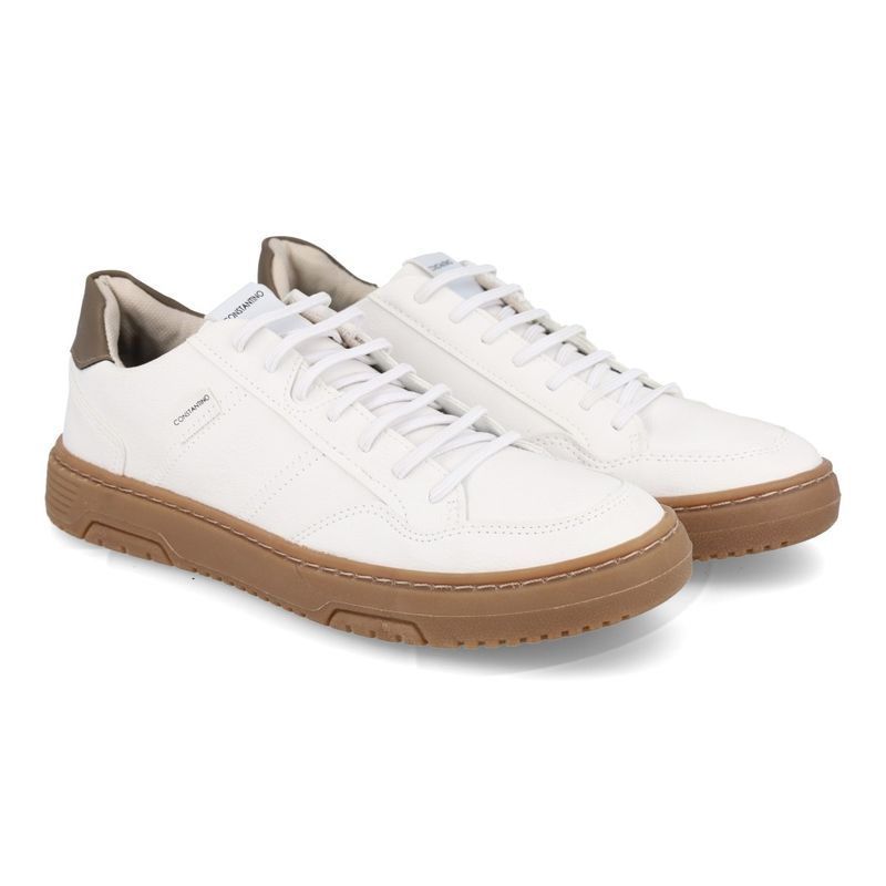 Constantino Tenis Casual 114 CON STR 2510303-126 Branco Couro_9_999999992536258_