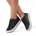 Tênis Preto Done Head Casual Masculino-1738079447885