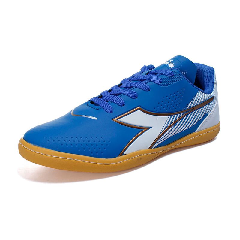 Chuteira-Futsal-Mondiale-Diadora-Azul-Unissex