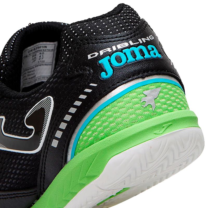 Joma Chuteira DRIS2501IN PretoVerde Sint -3-