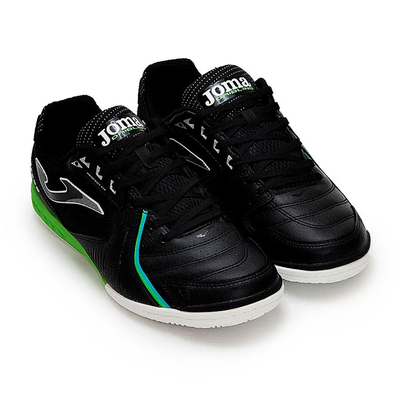 Joma Chuteira DRIS2501IN PretoVerde Sint -7-