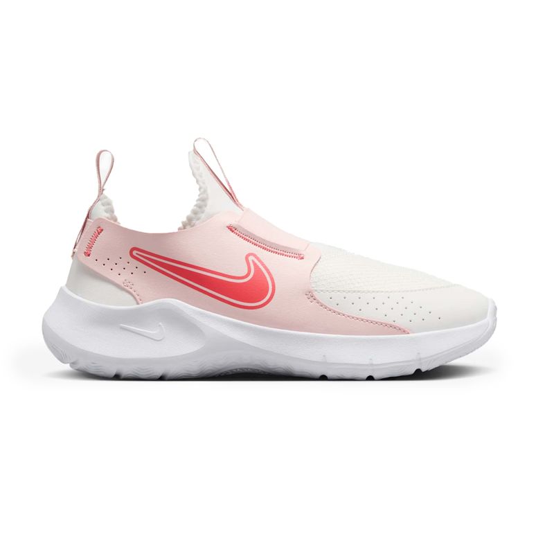 Nike Tenis FLEX RUNNER 3 GS FN1294-104 BrancoRosa Sint -4-