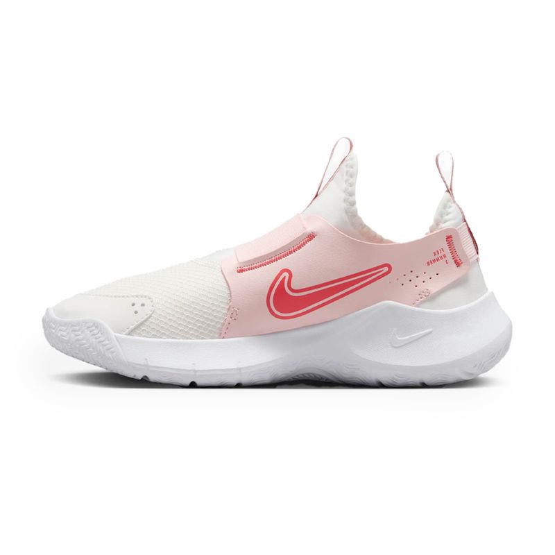 Nike Tenis FLEX RUNNER 3 GS FN1294-104 BrancoRosa Sint -2- -1-