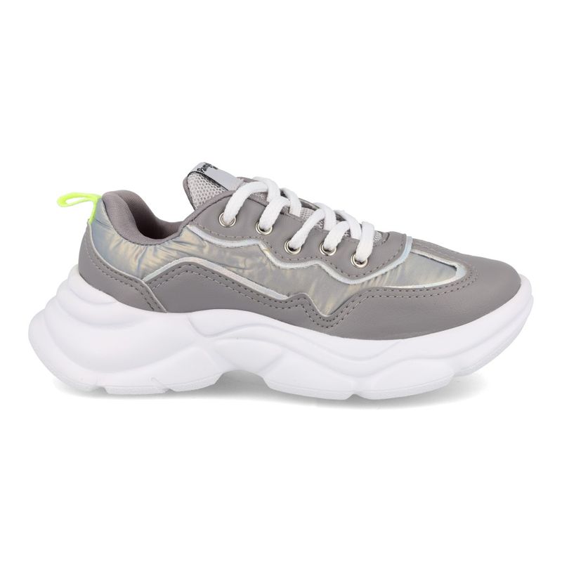 Pampili Tenis 575006000-3227 Cinza Asfalto Sint_3__