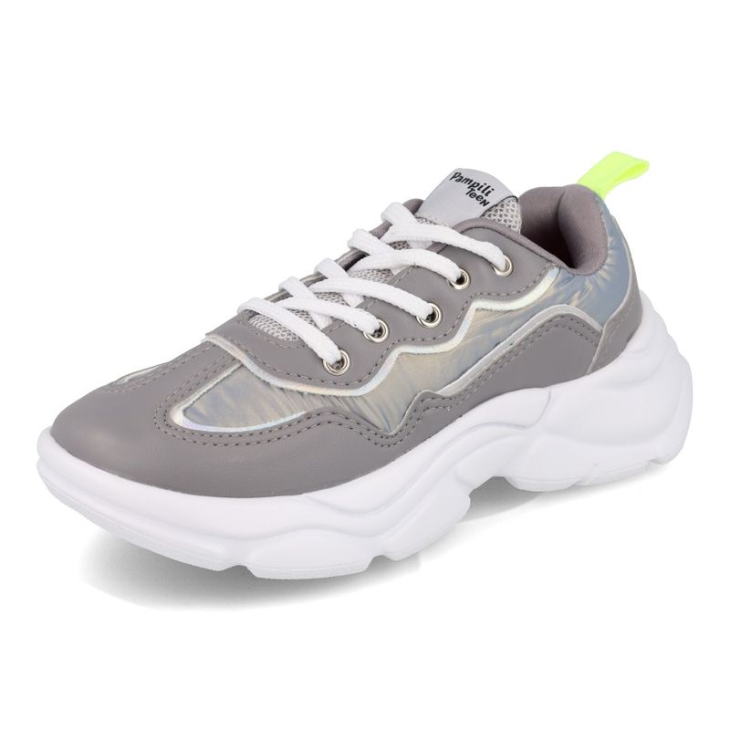 Pampili Tenis 575006000-3227 Cinza Asfalto Sint_10__