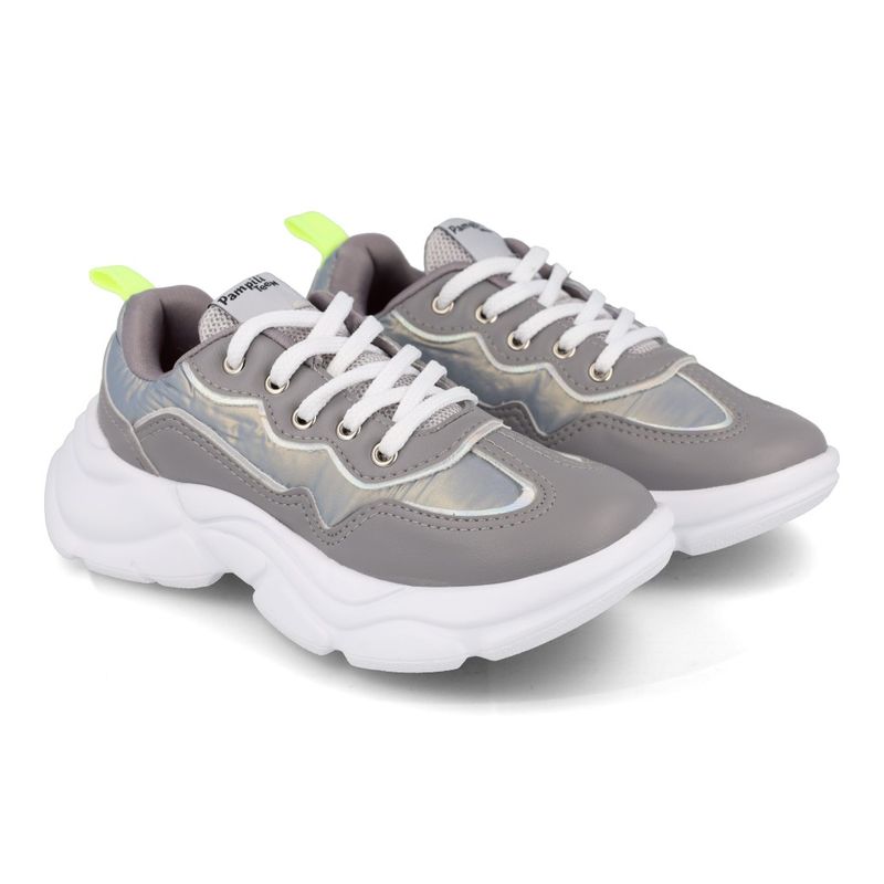 Pampili Tenis 575006000-3227 Cinza Asfalto Sint_9__