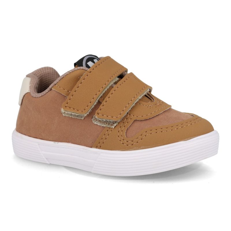Molekinho Tenis 2136-173-26281-76941 Caramelo-Branco Off Sint_4__