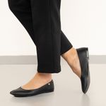 Moleca Sapatilha 24-5735215-15745 Preto Napa Sardenha NeoVerniz Fresh Neo -5-_1