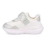 Molekinha Tenis 2738-104-28656-17159 Branco-Prata Sint_5__