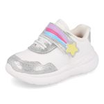 Molekinha Tenis 2738-104-28656-17159 Branco-Prata Sint_8__