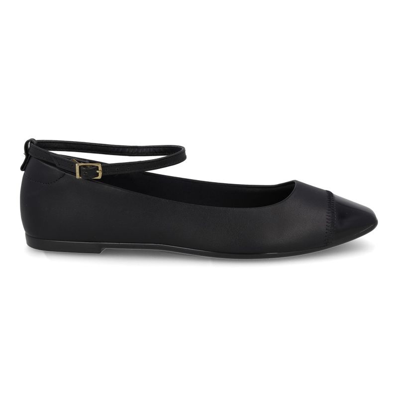 Moleca Sapatilha 24-5735222-15745 Preto Napa Sardenha Neo-Verniz Fresh Neo_3_999999992561989_