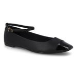 Moleca Sapatilha 24-5735222-15745 Preto Napa Sardenha Neo-Verniz Fresh Neo_4_999999992561989_