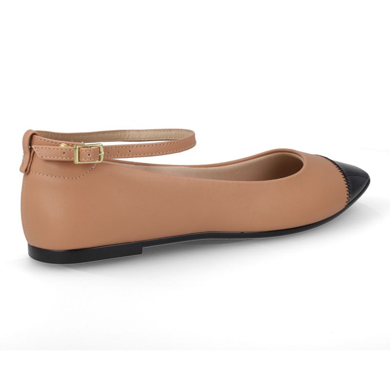 Moleca Sapatilha 24-5735222-57857 Nude-Preto Napa Sardenha Neo-Verniz Fresh Neo_6_999999992561997_