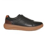 Sapatenis-Masculino-Elastico-Couro-Free-Way-Preto