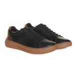 Sapatenis-Masculino-Elastico-Couro-Free-Way-Preto