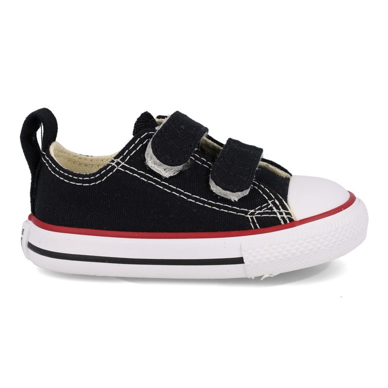 All Star Tenis CK10410007 CHUCK TAYLOR Preto-Vermelho-Preto Sint_3__
