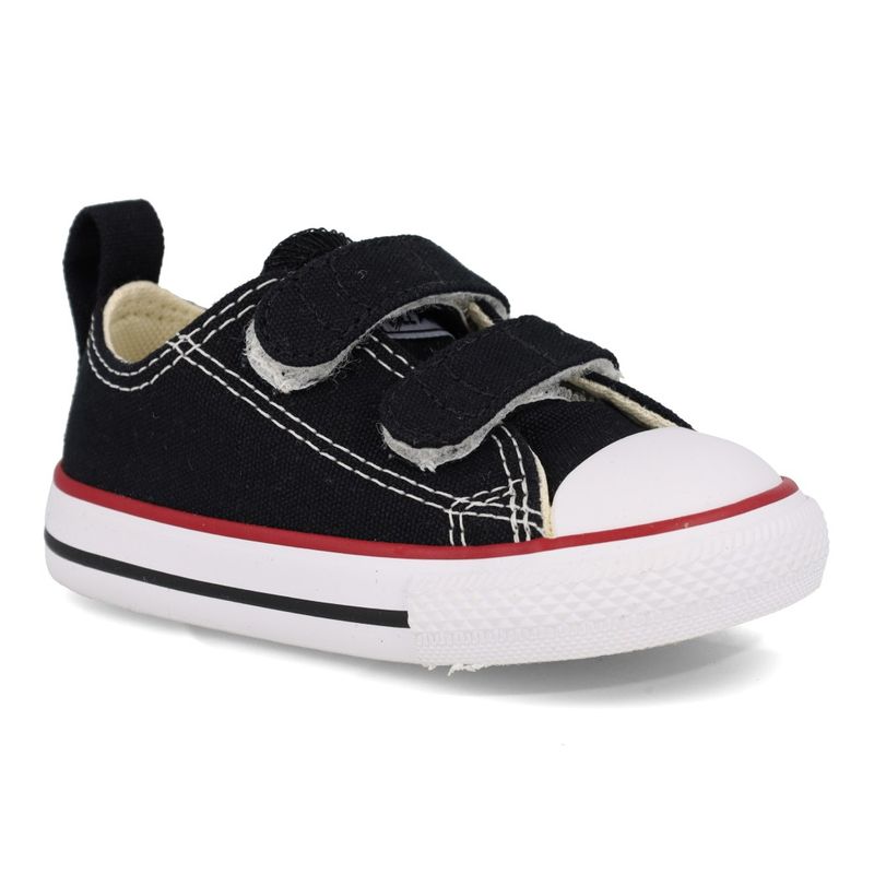 All Star Tenis CK10410007 CHUCK TAYLOR Preto-Vermelho-Preto Sint_4__