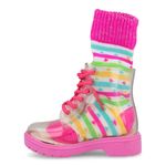 Luelua Bota 24-49011-904 Cristal-Pink Pvc_5_999999992549650_