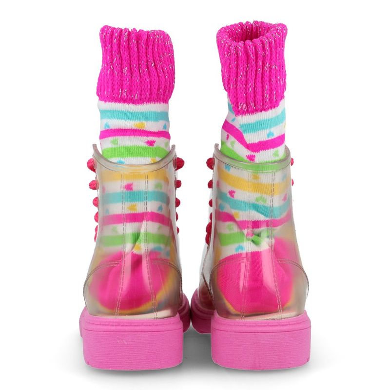 Luelua Bota 24-49011-904 Cristal-Pink Pvc_7_999999992549650_