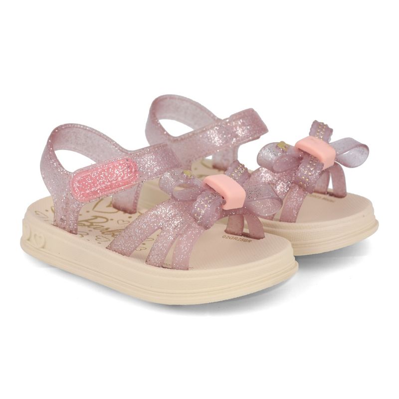 Grendene Sandalia 23257-BN170 Bege-Rosa Glitter Plastico_7__