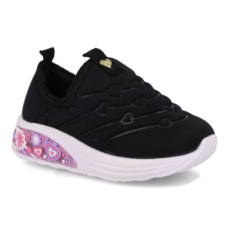 Molekinha Tenis 2731-409-29628-15745 Preto Sint_4__