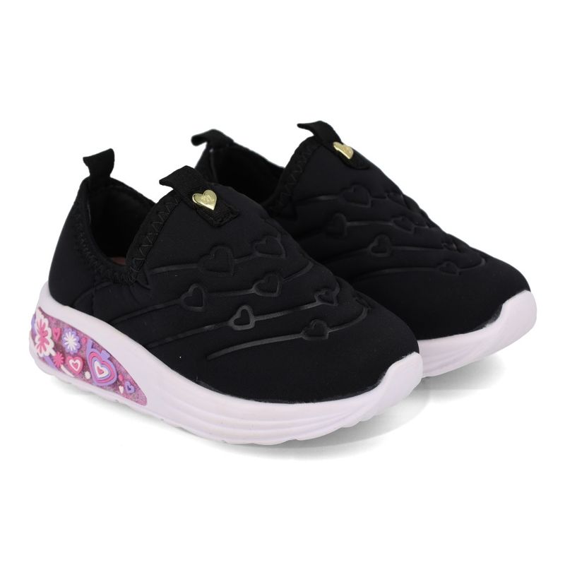 Molekinha Tenis 2731-409-29628-15745 Preto Sint_7__