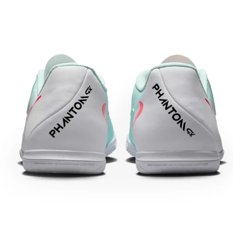 Nike Chuteira PHANTOM GX II CLUB FJ2568-300 VerdeLaranjaBranco Sint -3-