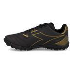 Diadora Chuteira DFAF138-01 TORNEO III SCTY Preto-Dourado Sint_5__