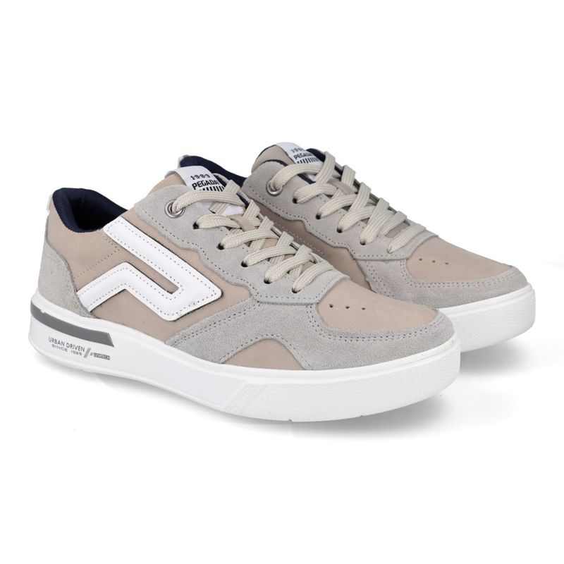 Pegada Tenis Casual 111951-08 Silver Rustic_8__
