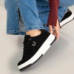 Via Marte Tenis Casual 126014-09 PretoPreto Sint -7-