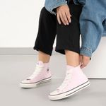 All Star Tenis CHUCK TAYLOR CT28430002 Rosa ClaroAmendoaPreto Sint -8-