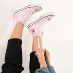 All Star Tenis CHUCK TAYLOR CT28430002 Rosa ClaroAmendoaPreto Sint -11-