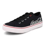 Coca Cola Tenis WOOSTER CANVAS CC2452-PTO-BCO Preto-Branco Sint_10__
