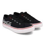 Coca Cola Tenis WOOSTER CANVAS CC2452-PTO-BCO Preto-Branco Sint_9__