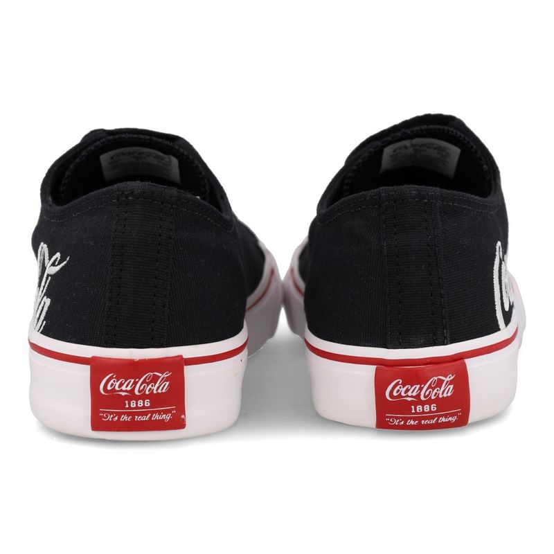 Coca Cola Tenis WOOSTER CANVAS CC2452-PTO-BCO Preto-Branco Sint_8__