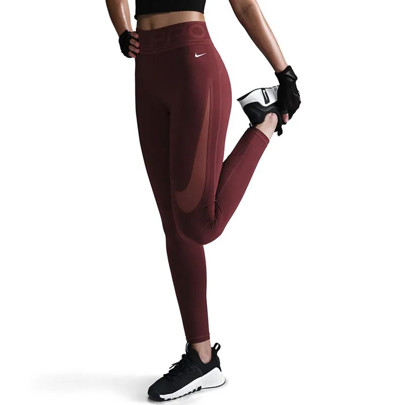 Nike Legging HJ1157-619 F SCULPT DF HR TIGH Red Polieste3