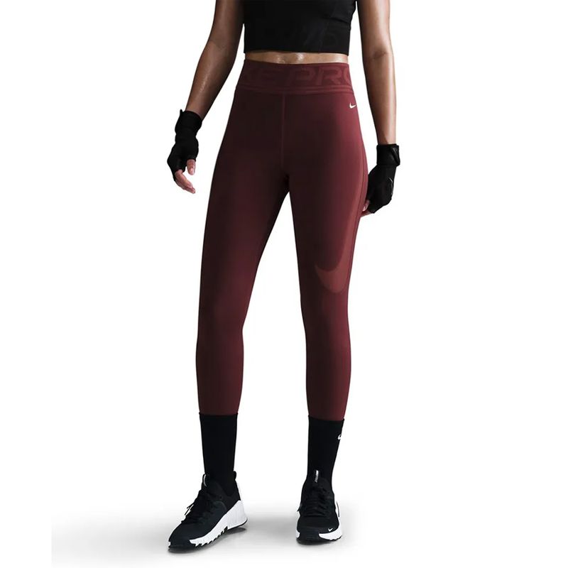 Nike Legging HJ1157-619 F SCULPT DF HR TIGH Red Poliester