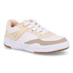 Kidy Tenis 448-1003-0445 Branco-Bege Sint_4__