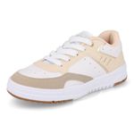 Kidy Tenis 448-1003-0445 Branco-Bege Sint_8__