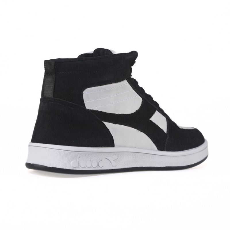 Tenis-Diadora-Hi-Playmaker-Branco-e-Preto-Unissex