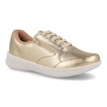 Usaflex Tenis Casual UC06007005 Ouro Light Couro_4__