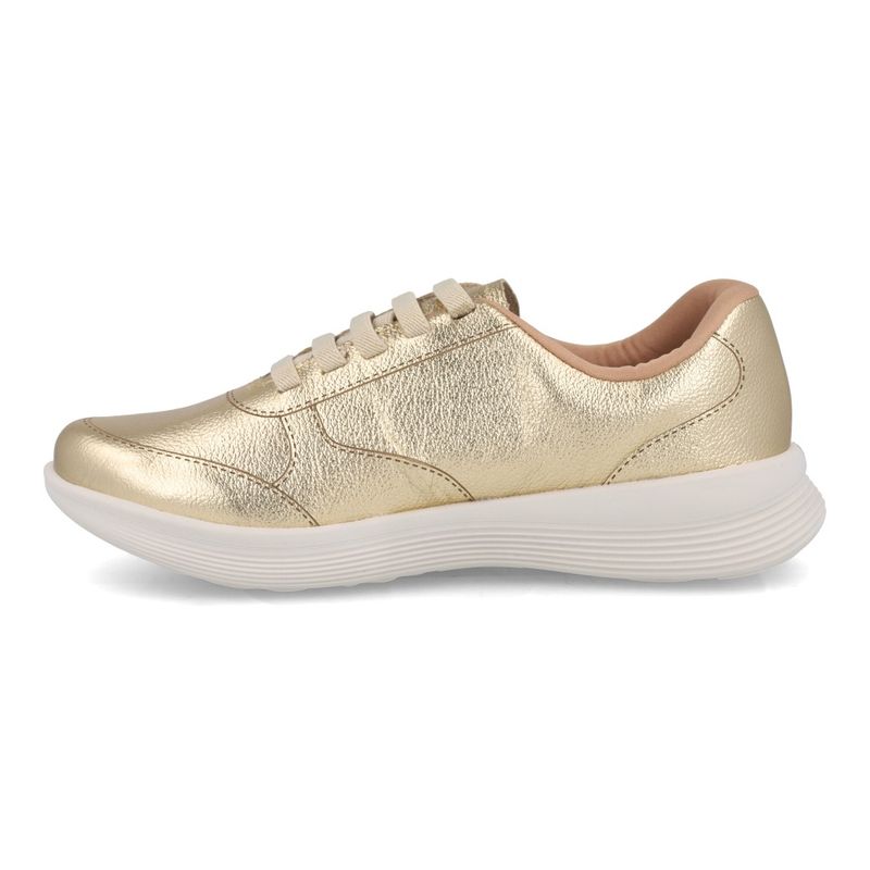 Usaflex Tenis Casual UC06007005 Ouro Light Couro_5__