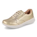 Usaflex Tenis Casual UC06007005 Ouro Light Couro_8__