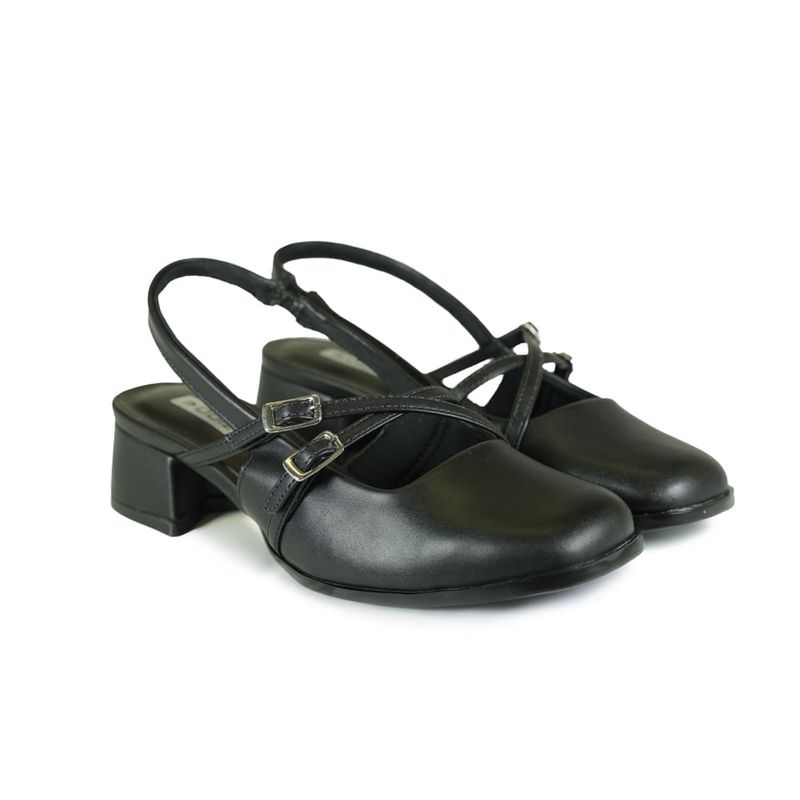 Sapato-Feminino-Salto-Bloco-Slingback-Fivelas-Quiz