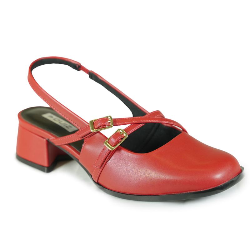 Sapato-Feminino-Salto-Bloco-Slingback-Fivelas-Quiz