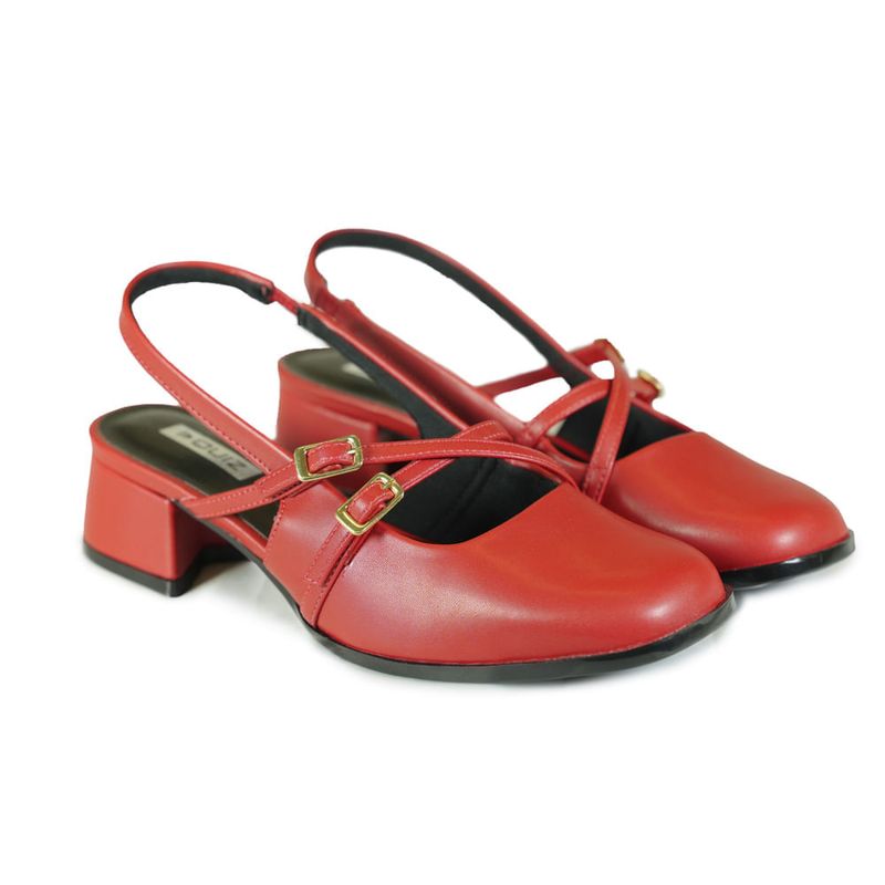 Sapato-Feminino-Salto-Bloco-Slingback-Fivelas-Quiz