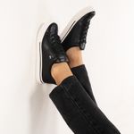 Via Marte Tenis Casual 016008-01 Preto -10-