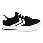 Via Marte Tenis Casual 027025-02 Preto-Branco Nobuck-Napa_2__